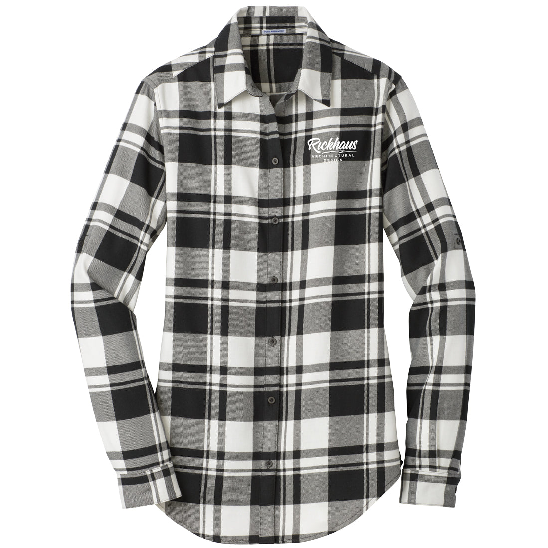 Port Authority® Ladies Plaid Flannel Tunic