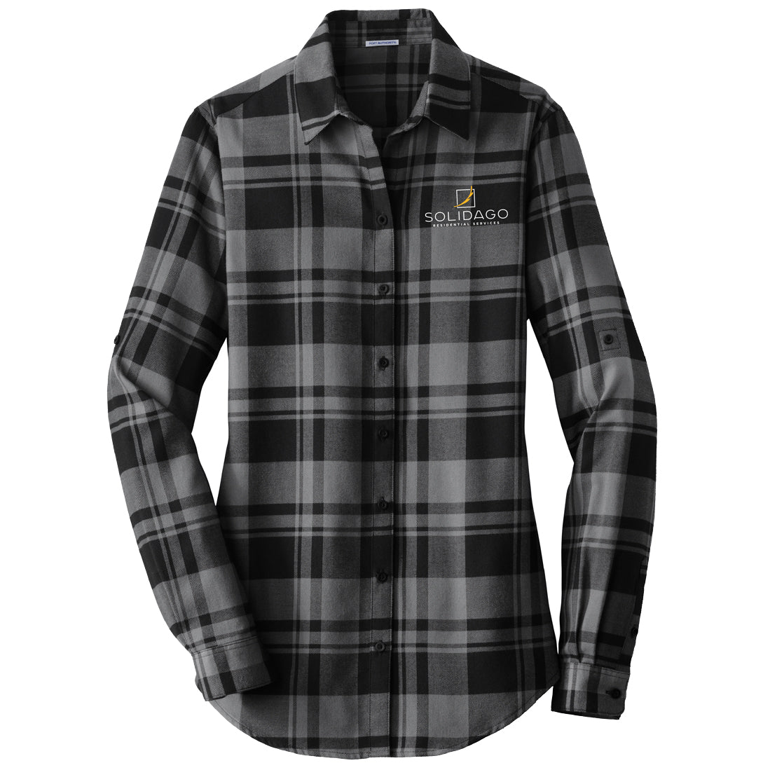 Port Authority® Ladies Plaid Flannel Tunic