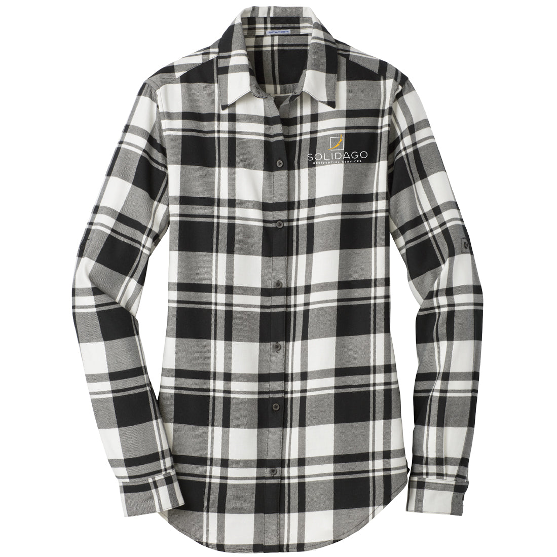 Port Authority® Ladies Plaid Flannel Tunic