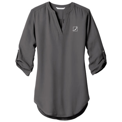 Port Authority® Ladies 3/4-Sleeve Tunic Blouse