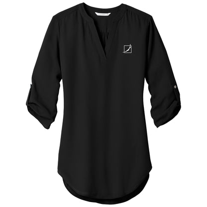 Port Authority® Ladies 3/4-Sleeve Tunic Blouse