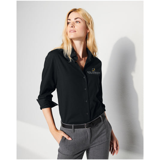 Mercer+Mettle Women’s Long Sleeve Stretch Woven Shirt