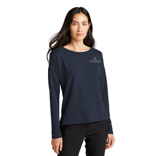 Mercer+Mettle Women's Stretch Drop Shoulder Pullover