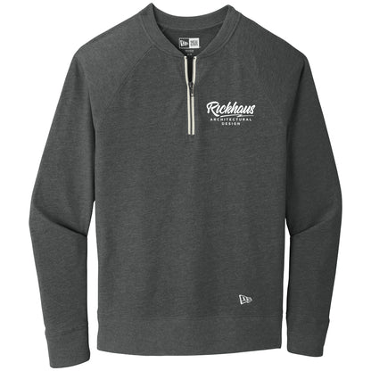 New Era Sueded Cotton Blend 1/4-Zip Pullover