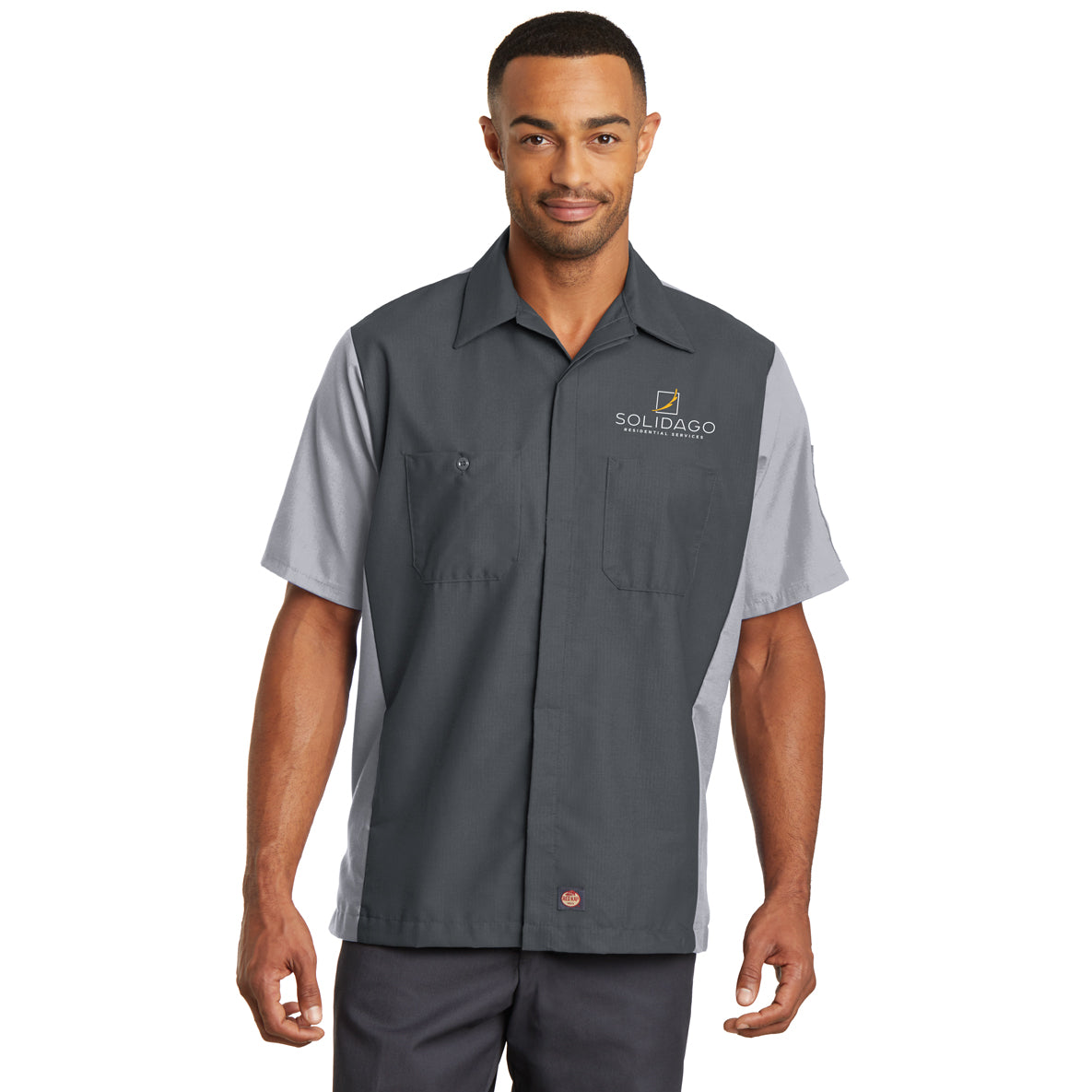 Red Kap Short Sleeve Ripstop Crew Shirt