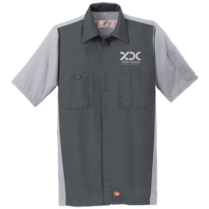 Red Kap Short Sleeve Ripstop Crew Shirt