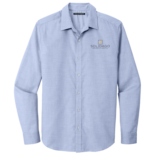 Port Authority Pincheck Easy Care Shirt