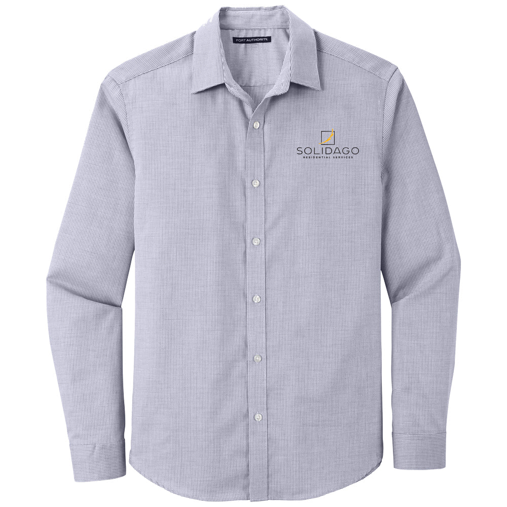 Port Authority Pincheck Easy Care Shirt