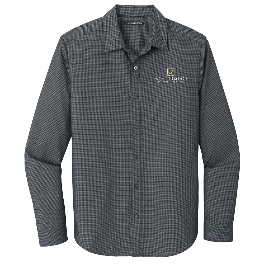 Port Authority Pincheck Easy Care Shirt