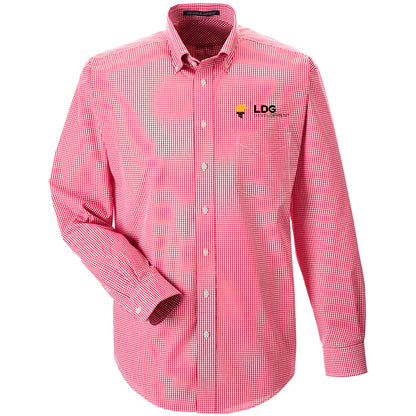 Men's Crown Woven Collection® Gingham Check