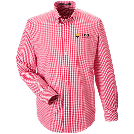 Men's Crown Woven Collection® Gingham Check