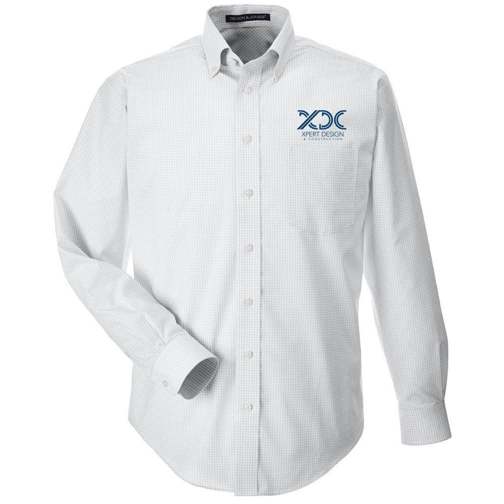 Men's Crown Woven Collection® Gingham Check