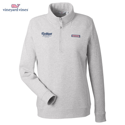 Vineyard Vines Ladies' Collegiate Quarter-Zip Pullover Shep Shirt